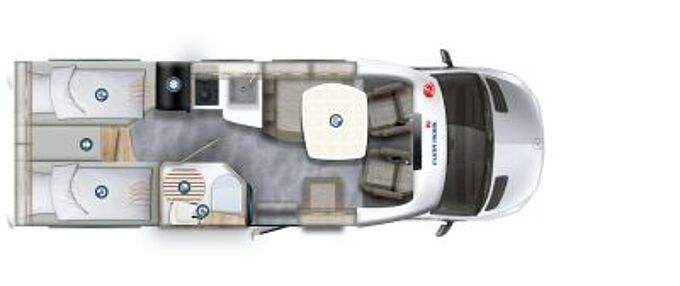 Eura Mobil Profila T 726 EB Comfort 4 Pakete Backofen MJ26