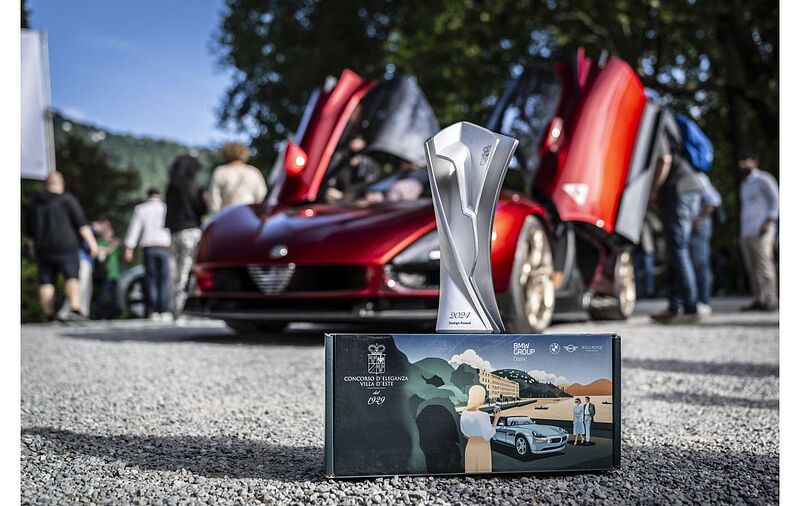 Alfa Romeo 33 Stradale gewinnt beim berühmten Concorso d’Eleganza in der Villa d‘Este