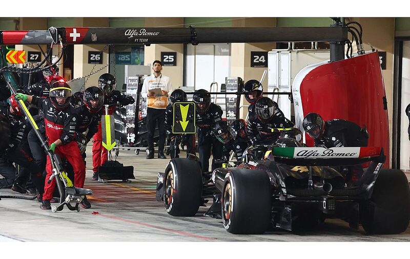 FIA Formel 1-Weltmeisterschaft 2023: Rückblick Großer Preis von Abu Dhabi Statement Alfa Romeo F1 Team Stake