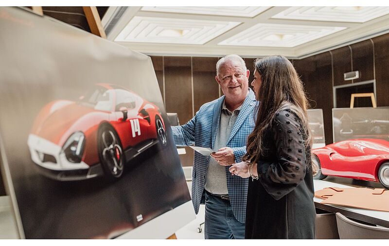 Einzigartiger Alfa Romeo 33 Stradale für die USA: Inspiriert von Ikonen des Rennsports