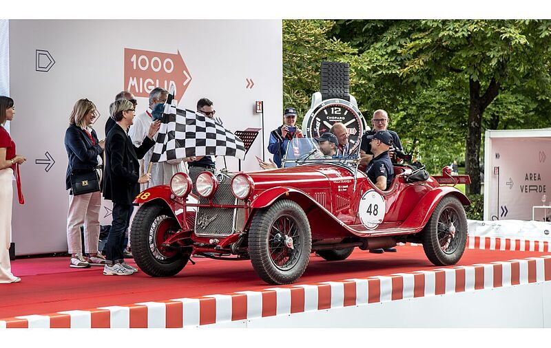 Alfa Romeo Team gewinnt Mille Miglia zum vierten Mal in Folge